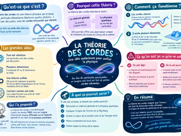 La théorie des cordes